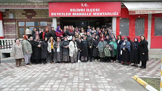 Başkan Yılmaz'dan Beyciler'e Mahalle Konağı sözü