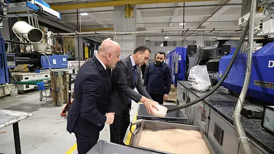 Başkan Yılmaz: 'çarklar işlesin üretim devam etsin'