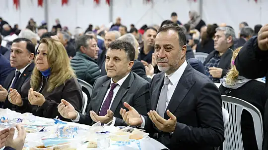 Silivri'de iftar çadırında 2000 kişiyle ramazan bereketi paylaşıldı