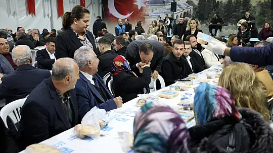 Silivri'de iftar çadırında 2000 kişiyle ramazan bereketi paylaşıldı