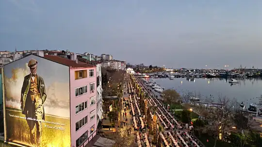 Silivri'de 15.000 kişi aynı sofrada buluştu