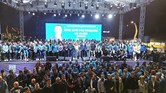 Silivri'de 15.000 kişi aynı sofrada buluştu