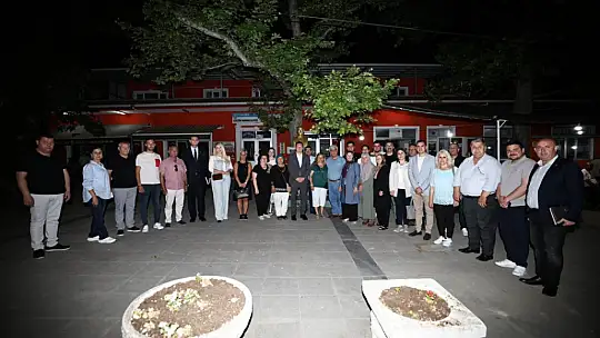 Başkan Bora Balcıoğlu Çeltik Mahallesi'nde vatandaşlarla buluştu