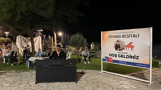Silivri Belediyesi'nden Kalepark'ta Piyano Resitali