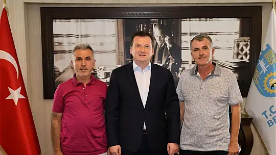 Başkan Balcıoğlu'na hayırlı olsun ziyaretleri devam ediyor