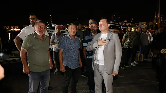 Başkan Balcıoğlu Silivrili Balıkçılarla 'Vira Bismillah' Diyerek Sezonunu Başlattı