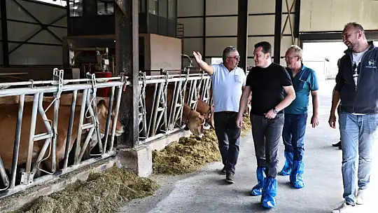 Silivri Belediye Başkanı Bora Balcıoğlu, Bekirli Köyünü ziyaret etti