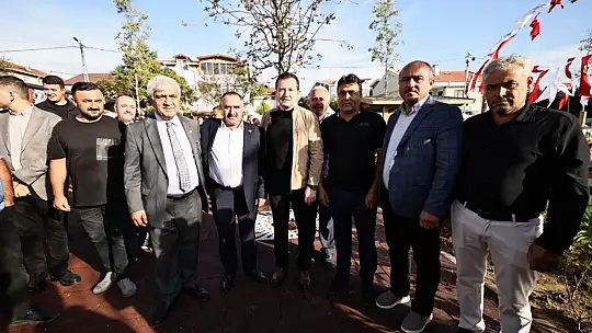 Silivri Belediye Başkanı Bora Balcıoğlu, Birlik Parkı Açılışını Gerçekleştirdi