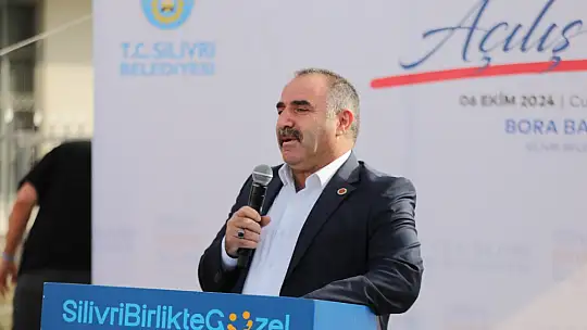 Silivri Belediye Başkanı Bora Balcıoğlu, Birlik Parkı Açılışını Gerçekleştirdi
