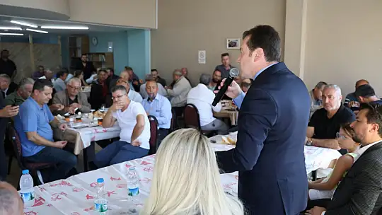 Başkan Balcıoğlu, Silivri Servisçiler Derneği Kahvaltı Programına Katıldı