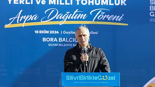 Başkan Balcıoğlu: Silivri'de tarımın gücünü her geçen gün daha da arttırıyoruz
