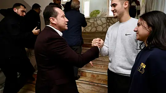 Başkan Balcıoğlu, Prof. Dr. Fuat Sezgin Fen Lisesi'ni Ziyaret Etti