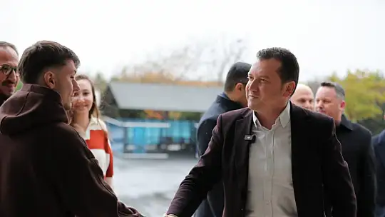 Başkan Balcıoğlu, Prof. Dr. Fuat Sezgin Fen Lisesi'ni Ziyaret Etti
