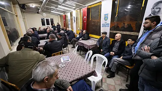 Başkan Balcıoğlu Sayalar Mahallesi'nde Halk Toplantısı Yaptı