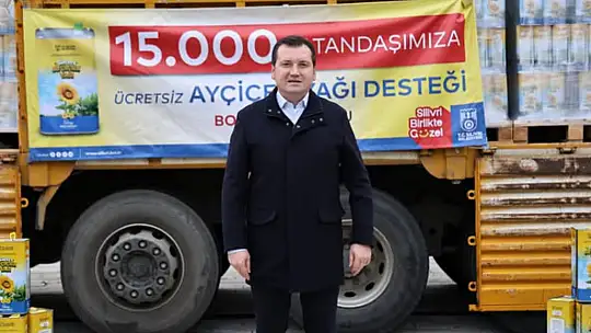 Başkan Balcıoğlu: 15 bin ihtiyaç sahibi vatandaşımıza ayçiçek yağı desteği sağlayacağız