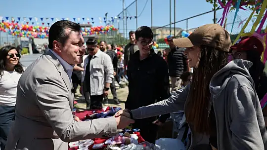 Başkan Balcıoğlu, MekFest Çocuk Şenliği'ne katıldı