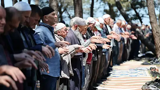 Silivri'de yağmur duası yapıldı