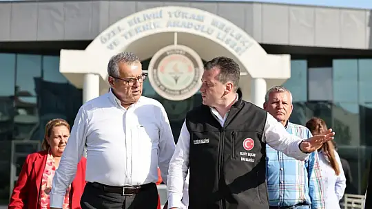 Başkan Balcıoğlu, İBB Kurmaylarına TÜRAM Mesleki ve Teknik Anadolu Lisesi'ni Gezdirdi