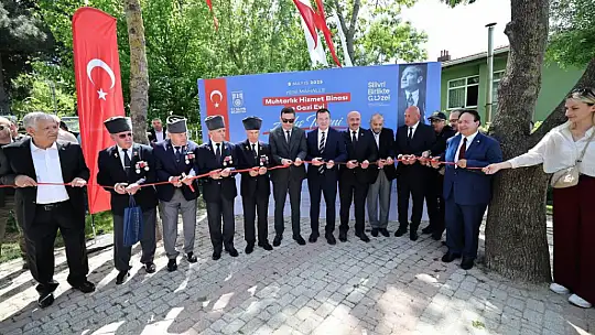 Yeni Mahalle Muhtarlık Binası ve Gazi Evi Törenle Hizmete Açıldı