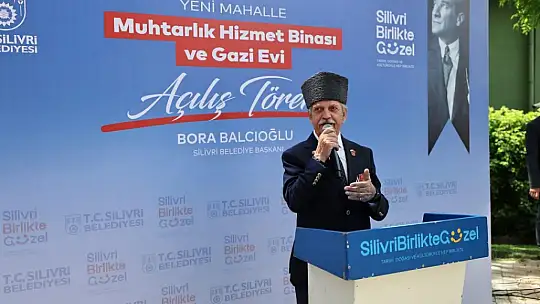 Yeni Mahalle Muhtarlık Binası ve Gazi Evi Törenle Hizmete Açıldı
