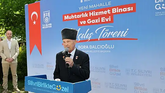 Yeni Mahalle Muhtarlık Binası ve Gazi Evi Törenle Hizmete Açıldı