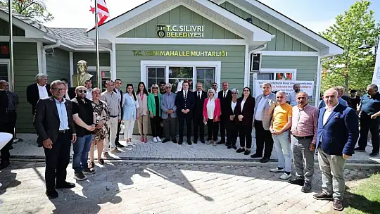 Yeni Mahalle Muhtarlık Binası ve Gazi Evi Törenle Hizmete Açıldı