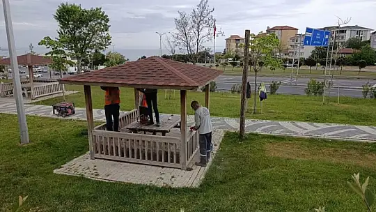 Silivri'de Park ve Yeşil Alanlarda Yaz Hazırlıkları Başladı