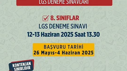 Silivri Belediyesi, öğrencilere YKS ve LGS sınavlarına prova imkânı sunuyor