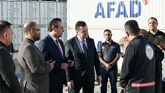 Başkan Balcıoğlu, AFAD İl Müdürü'nü ağırladı