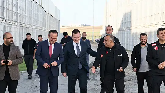 Başkan Balcıoğlu, AFAD İl Müdürü'nü ağırladı