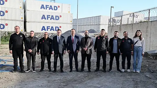 Başkan Balcıoğlu, AFAD İl Müdürü'nü ağırladı