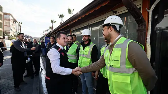 Başkan Balcıoğlu, Erseven Sitesi'ndeki çalışmaları inceledi