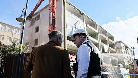 Başkan Balcıoğlu, Erseven Sitesi'ndeki çalışmaları inceledi