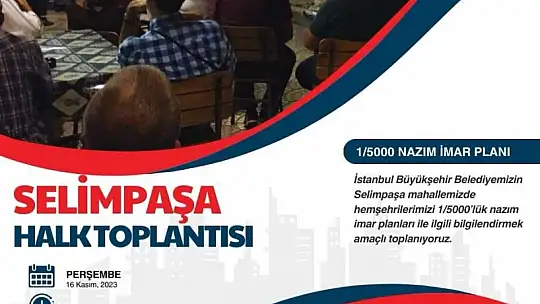 CHP halk toplantısı düzenliyor
