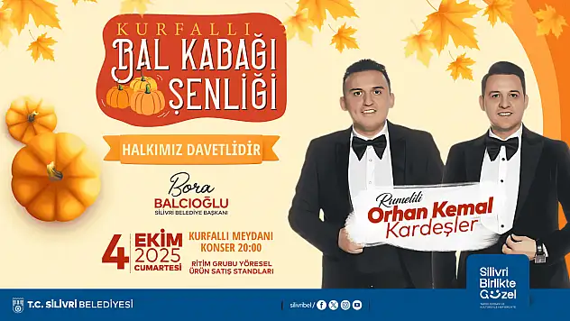 Kurfallı'da Balkabağı Şenliği Düzenlenecek