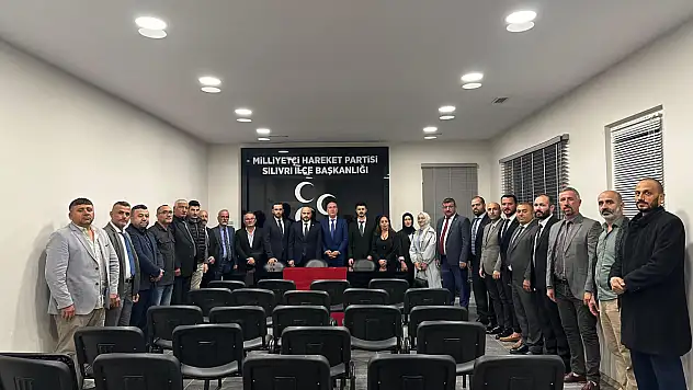 MHP Silivri İlçe Teşkilatı görev dağılımlarını gerçekleştirdi