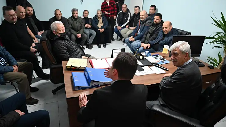 Balcıoğlu, Taksici Esnafının sorun ve önerilerini dinledi