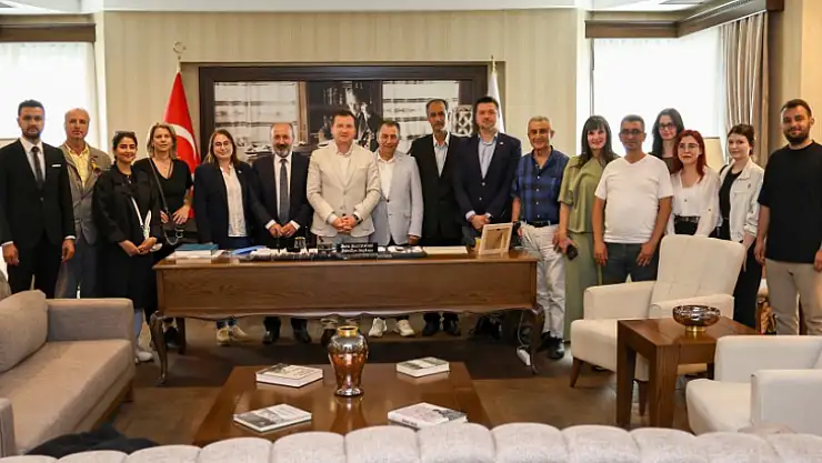 Başkan Balcıoğlu, Mimarlarla bir araya geldi