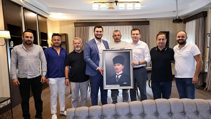 Başkan Balcıoğlu, Silivri Avcılar ve Atıcılar Spor Kulübü'nü makamında ağırladı
