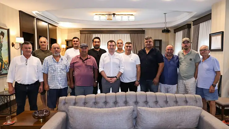 Başkan Bora Balcıoğlu, Gümüşyaka Mahalle Balıkçı Esnafını ağırladı