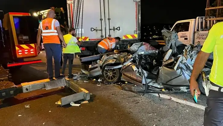 Çatalca'da feci kazada 4 kişi hayatını kaybetti