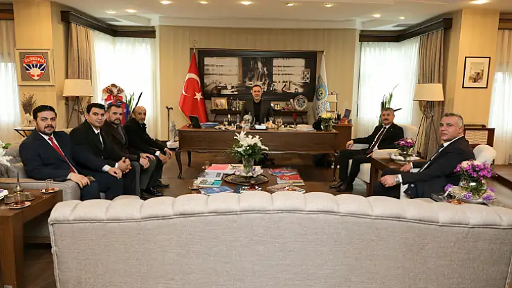 Hakverdi'den Yılmaz'a nezaket ziyareti