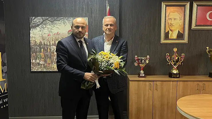 MHP'den AK Parti İlçe Teşkilatına Hayırlı Olsun Ziyareti