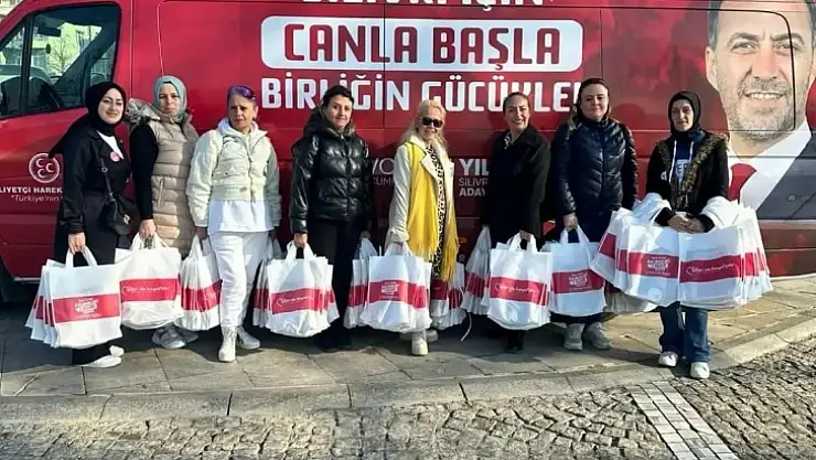 MHP'li kadınlar 'Silivri için canla başla' çalışıyor