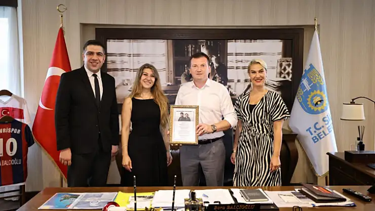 Odak Koleji'nden Başkan Balcıoğlu'na ziyaret