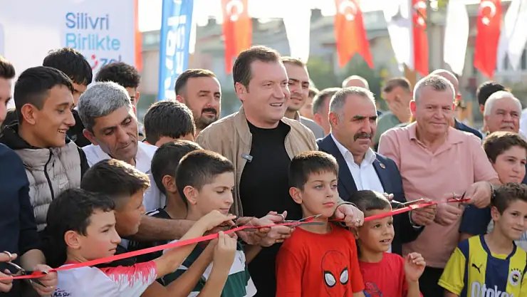 Silivri Belediye Başkanı Bora Balcıoğlu, Birlik Parkı Açılışını Gerçekleştirdi