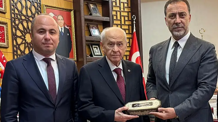 Yılmaz ve Yalçın, Devlet Bahçeli'yi ziyaret etti